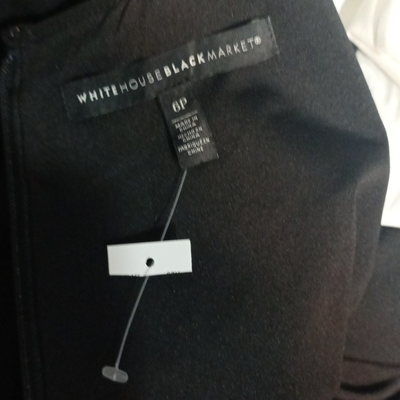 White House black market women's black & white dress - Picture 17 of 17